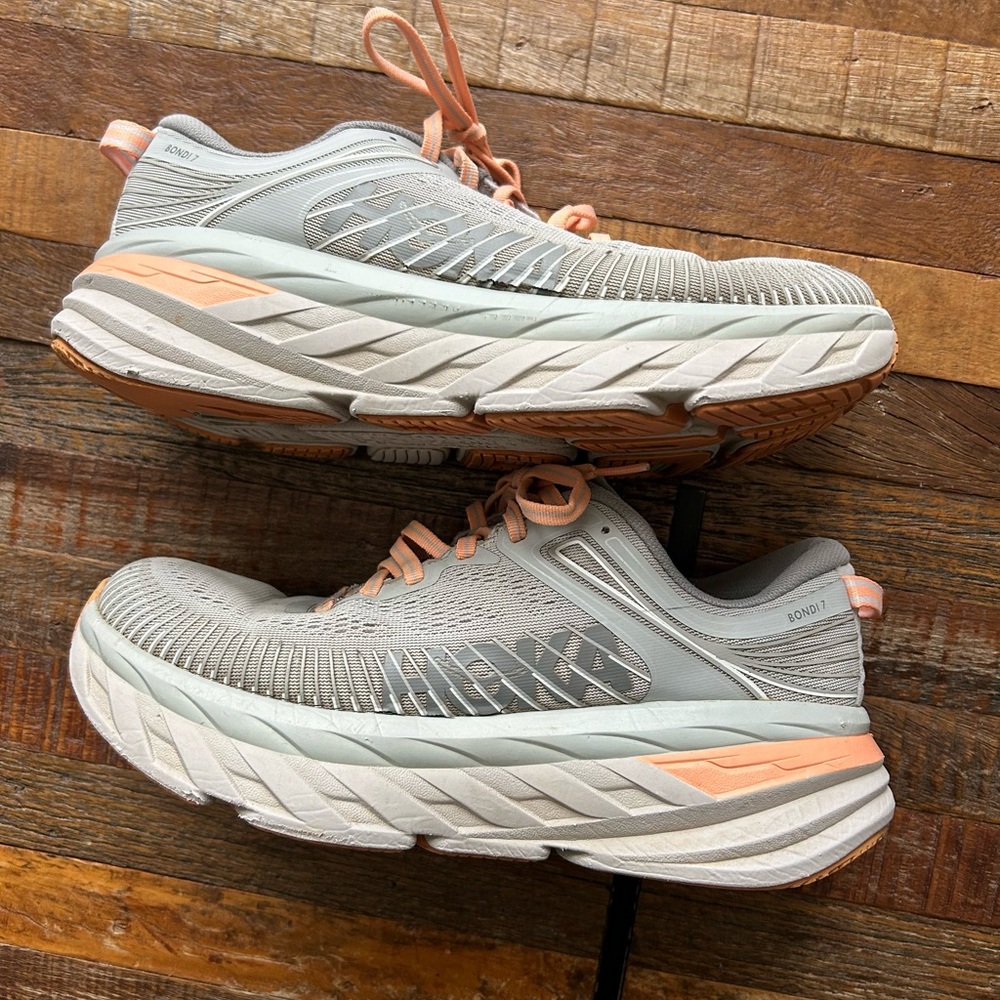 Hoka One One Bondi 7 Harbor Mist/Sharkskin.